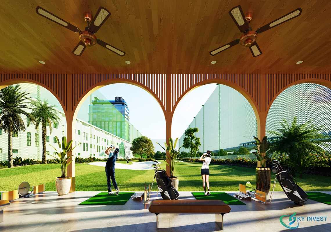 Sân tập Golf Sala Phú Mỹ với 3000 m2 lớn nhất khu vực