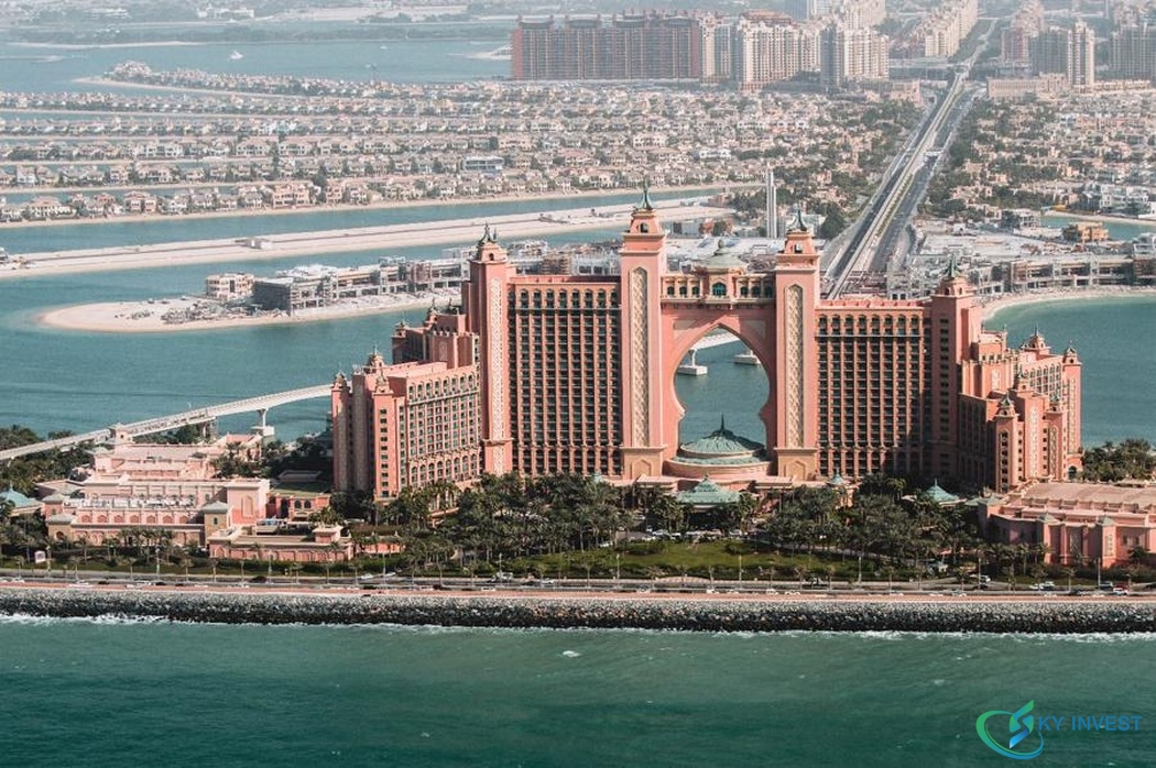 Palm Jumeirah dự án mang tính biểu tượng tại Dubai. Ảnh: Aldo Loya/ Unsplash.