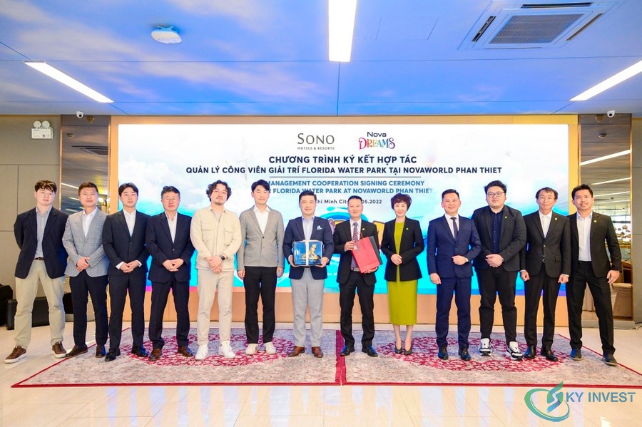 Daemyung Sono Hotels & Resorts và NovaDreams tiến hành ký kết hợp tác xây dựng và vận hành công viên giải trí tại NovaWorld Phan Thiet