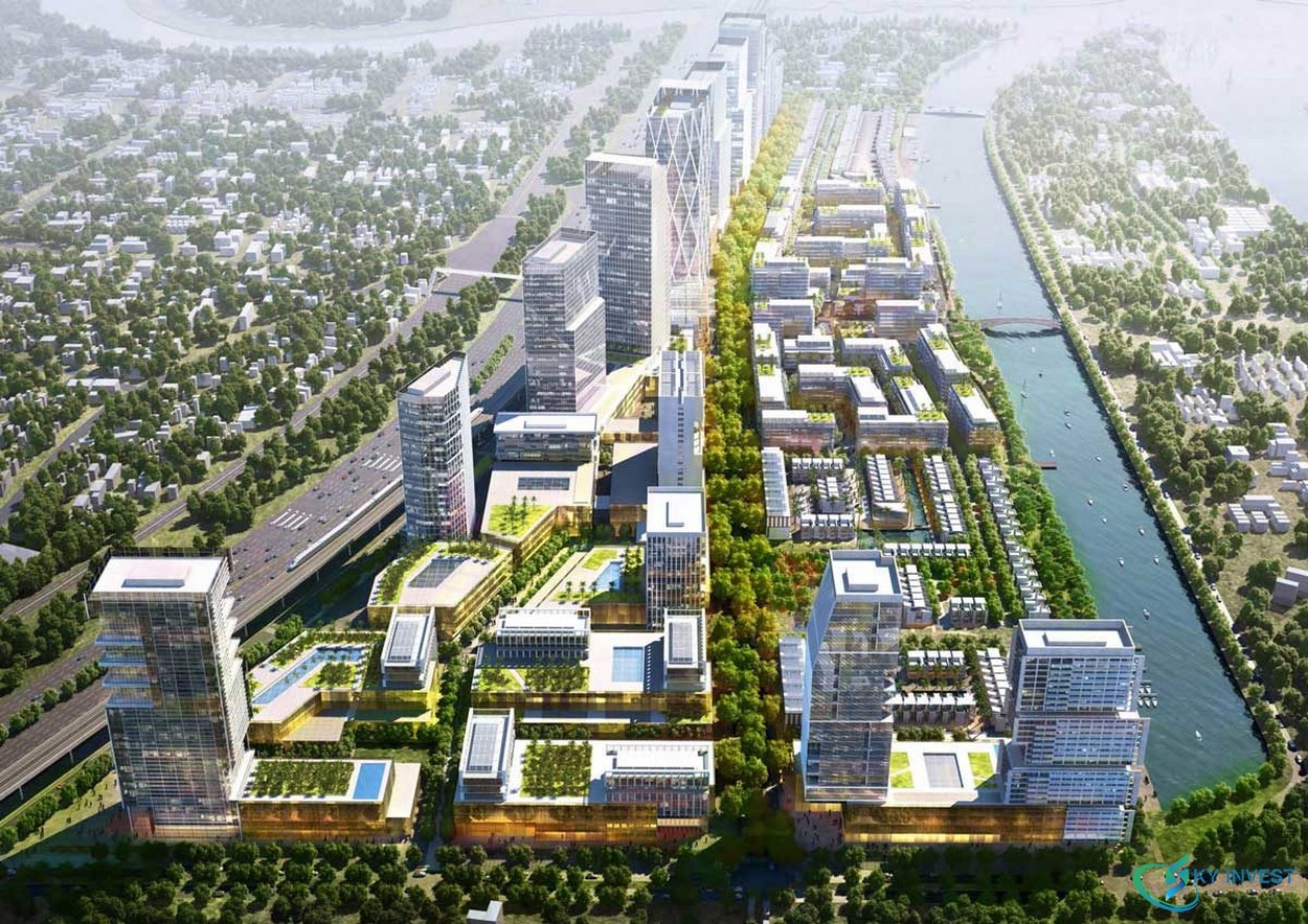 Phối cảnh dự án căn hộ chung cư River City Thu Duc Đường Xa Lộ Hà Nội chủ đầu tư Refico