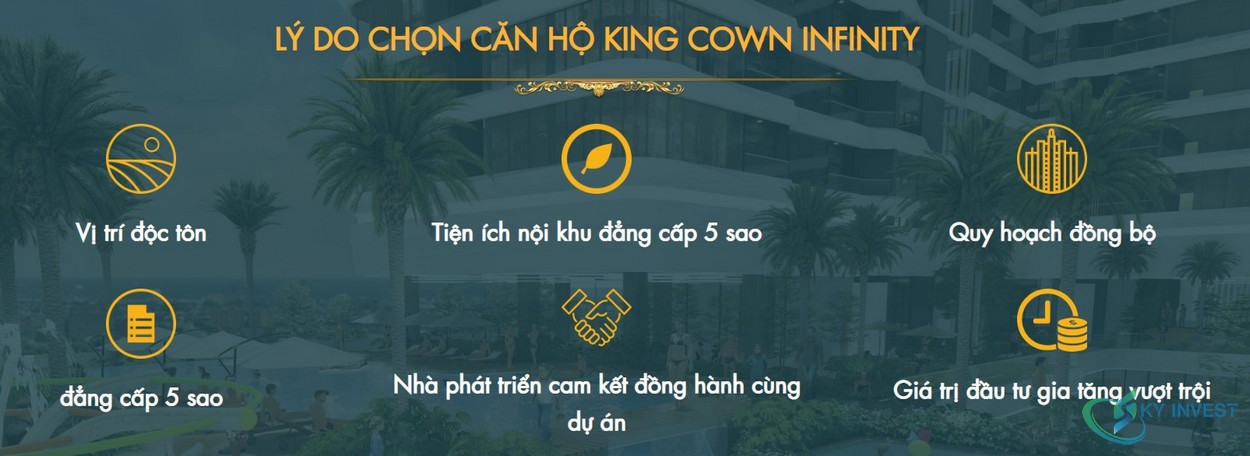 Lý do nên sở hữu căn hộ King Crown Infinity