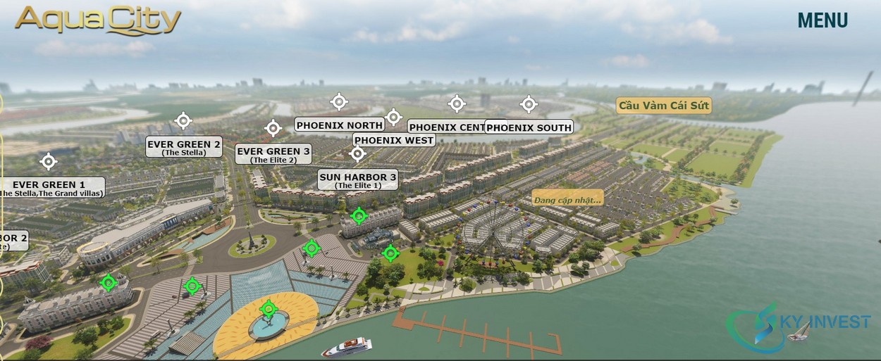 Hạ tầng Aqua City đang được nâng cấp phục vụ cư dân