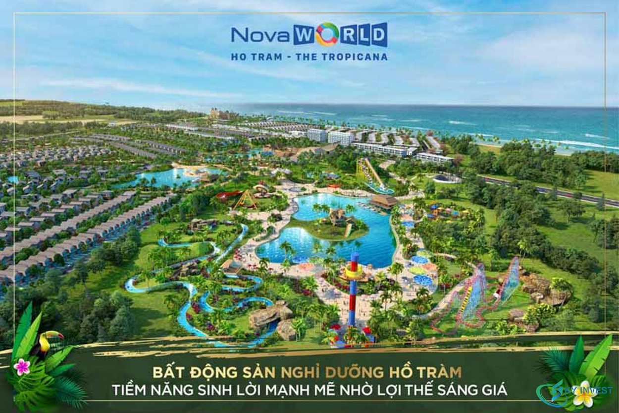 Phối cảnh dự án NovaWorld Hồ Tràm
