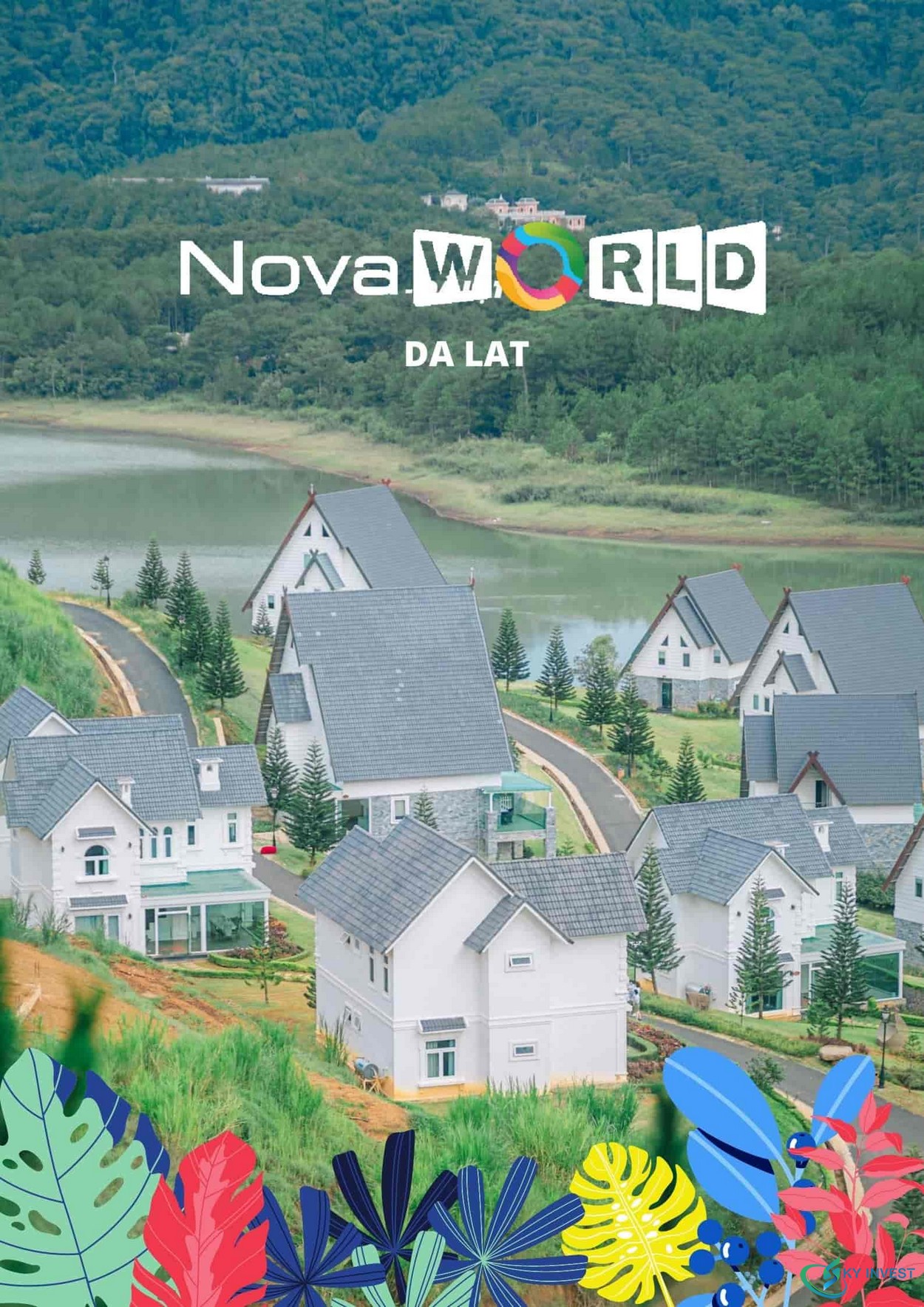 Cảm hứng thiết kế "Xuân - Hạ - Thu - Đông" dự án khu đô thị nghỉ dưỡng NovaWorld Đà Lạt