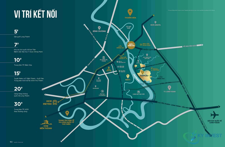 Vị thế vàng tại Đồng Nai giúp khu đô thị sinh thái kết nối dễ dàng