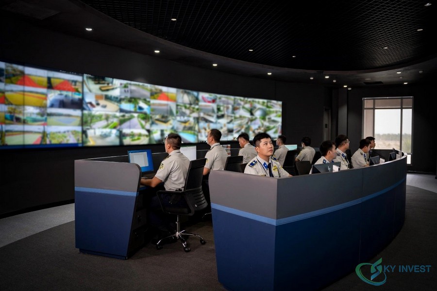 Trung tâm an ninh Aqua Security Center có quy mô hơn 7.000 m2 