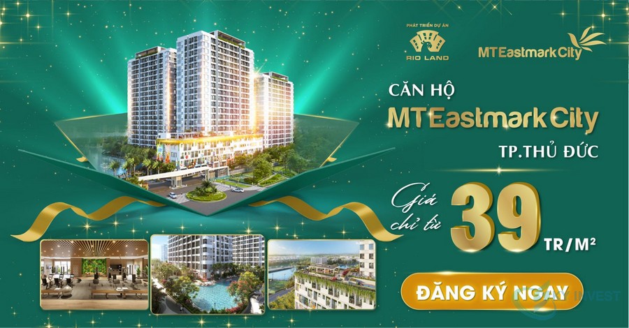 Giá bán căn hộ dự án MT Eastmark City chỉ từ 39 triệu/m2