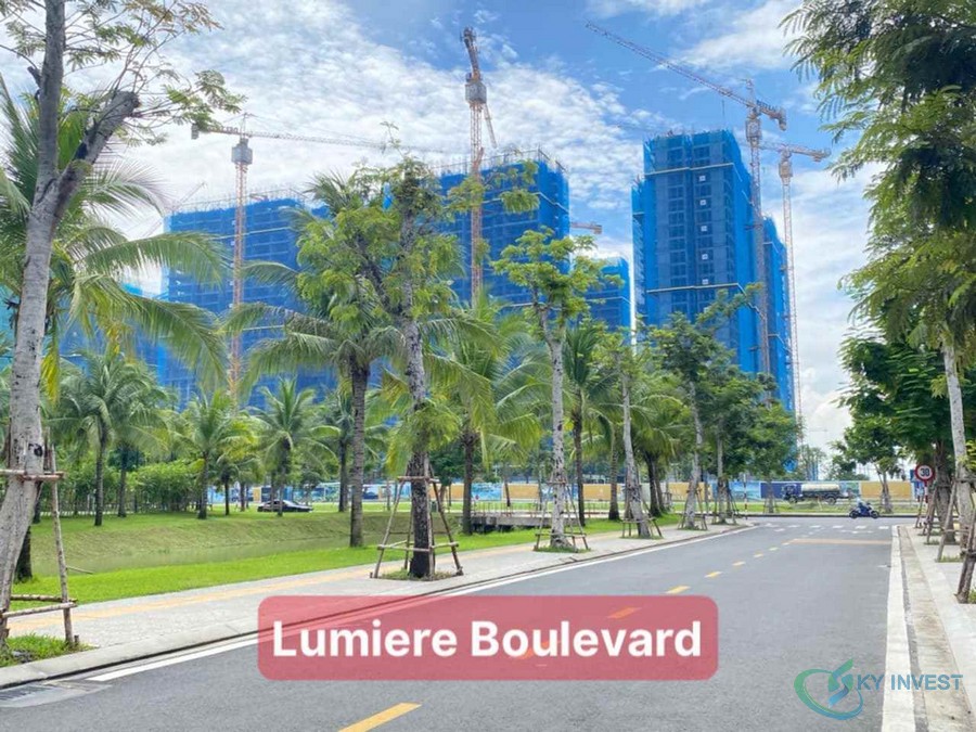 Tiến độ xây dựng dự án Lumiere Boulevard 5/2022