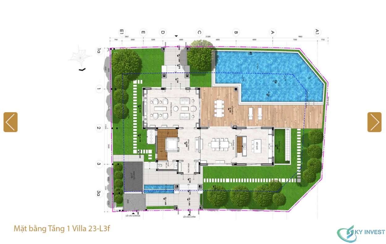 Biệt thự Sala Saroma Villa cao cấp loại lớn 23 - L3f