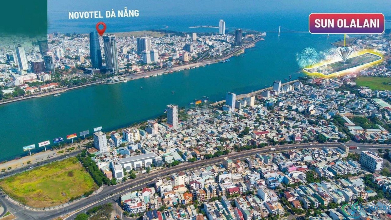 Sun Olalani Đà Nẵng là dự án biệt thự, nhà phố cao cấp duy nhất view trực diện Sông Hàn tại trung tâm của thành phố đáng sống nhất Việt Nam.