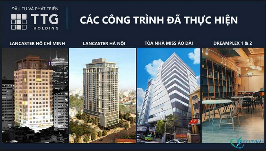 Các công trình bất động sản mà CĐT Trung Thủy Group đã hoàn thành