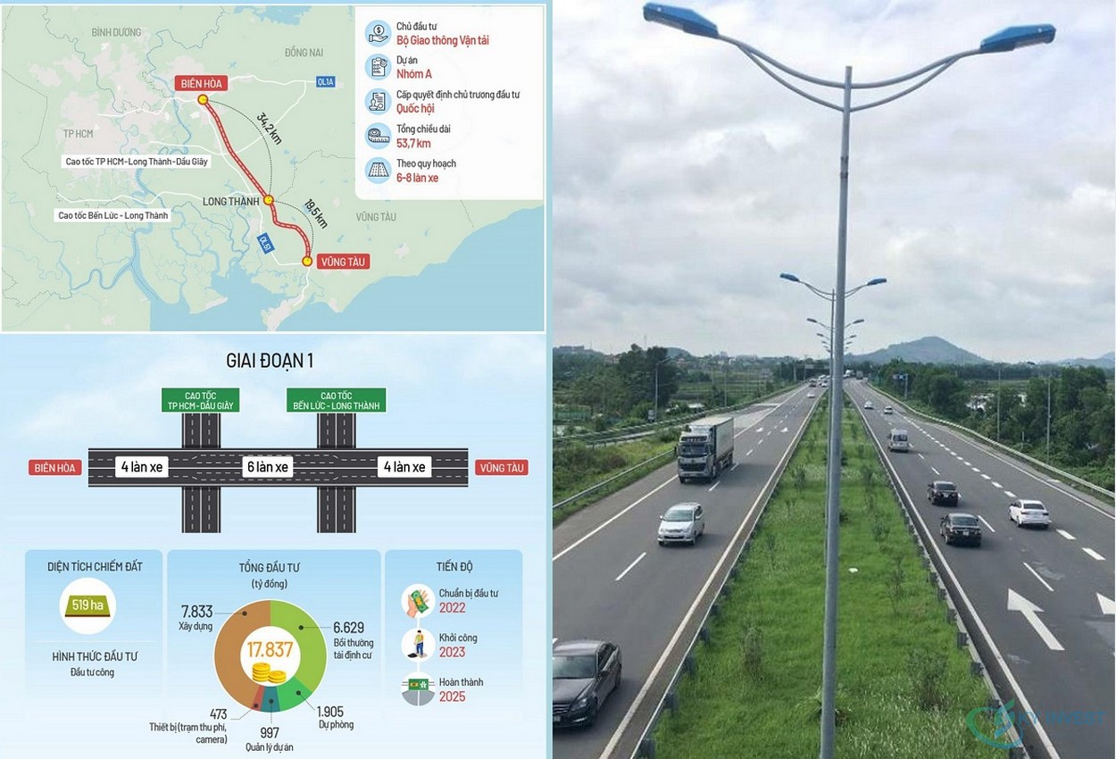 Cao tốc Biên Hòa – Vũng Tàu cú hích hạ tầng cho bất động sản Vũng Tàu Tăng cao