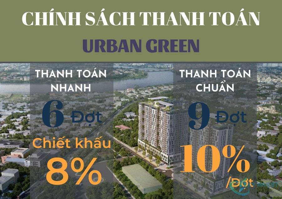 Chính sách thanh toán dự án Urban Green Thủ Đức