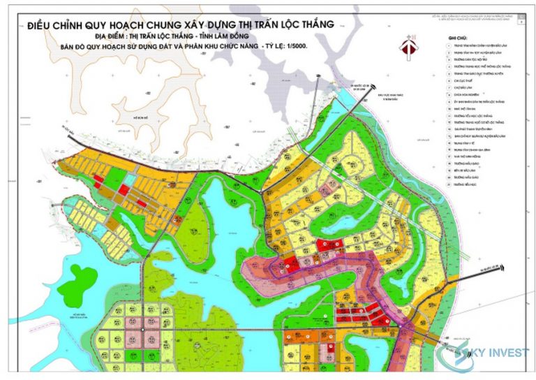 Điều chỉnh quy hoạch chung cư xây dựng thị trấn Lộc Thắng