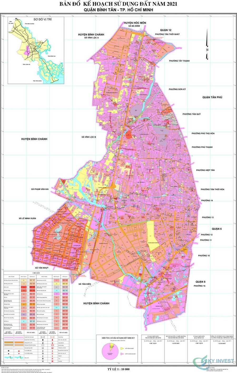 Kế hoạch sử dụng đất Quận Bình Tân