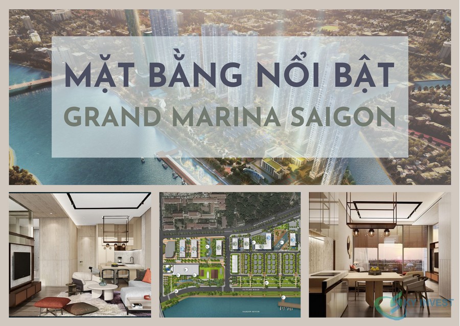 Mặt bằng nổi bật dự án Grand Marina SaiGon