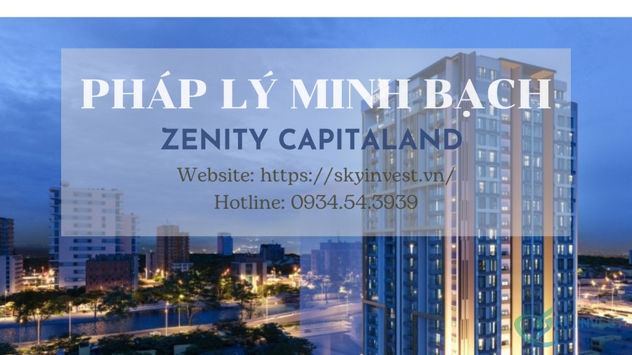Pháp lý minh bạch dự án Zenity Capitaland