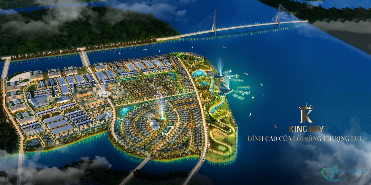 Phối cảnh tổng thể dự án King Bay Nhơn Trạch