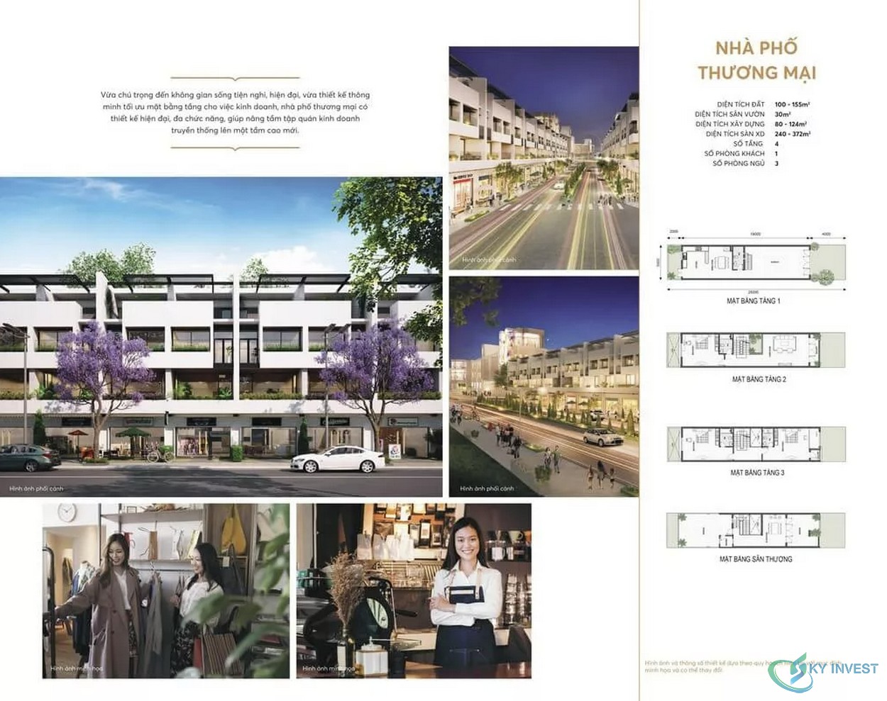Thiết kế nhà phố thương mại dự án King Bay Nhơn Trạch