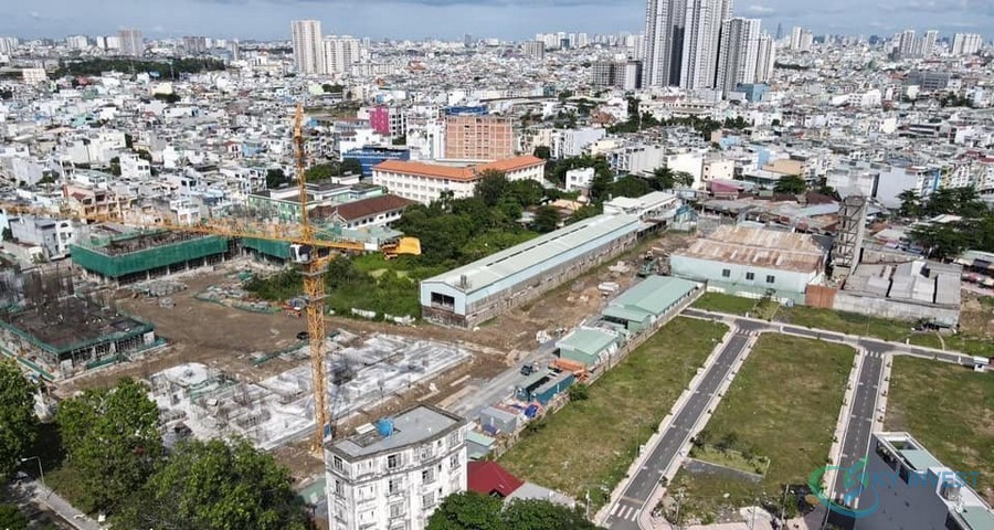 Tiến độ xây dựng The Privia Khang Điền tháng 12/2022 