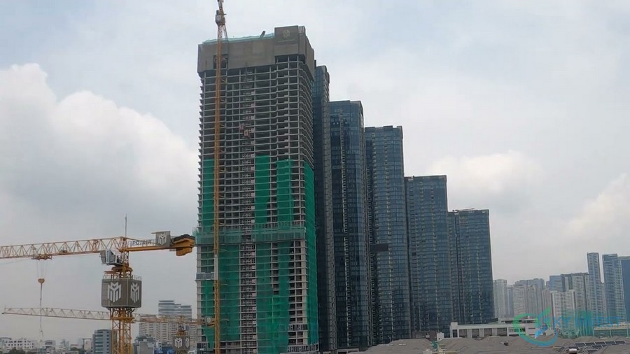 Tiến độ xây dựng Grand Marina SaiGon tháng 08/2022