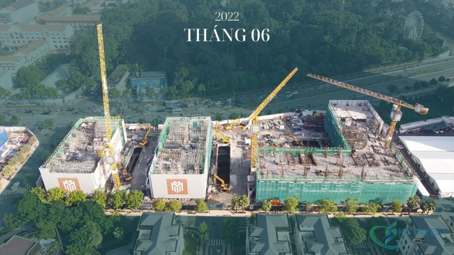 Tiến độ xây dựng dự án Grand Marina SaiGon tháng 06/2022