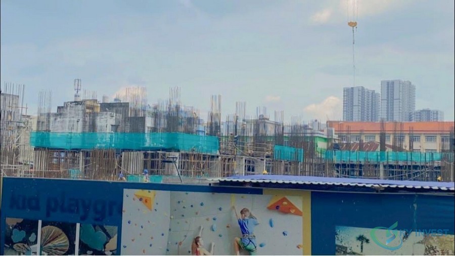 Tiến độ xây dựng The Privia Khang Điền tháng 11/2022