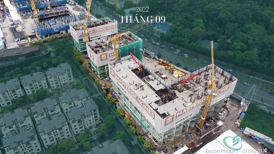 Tiến độ xây dựng Grand Marina SaiGon tháng 09/2022