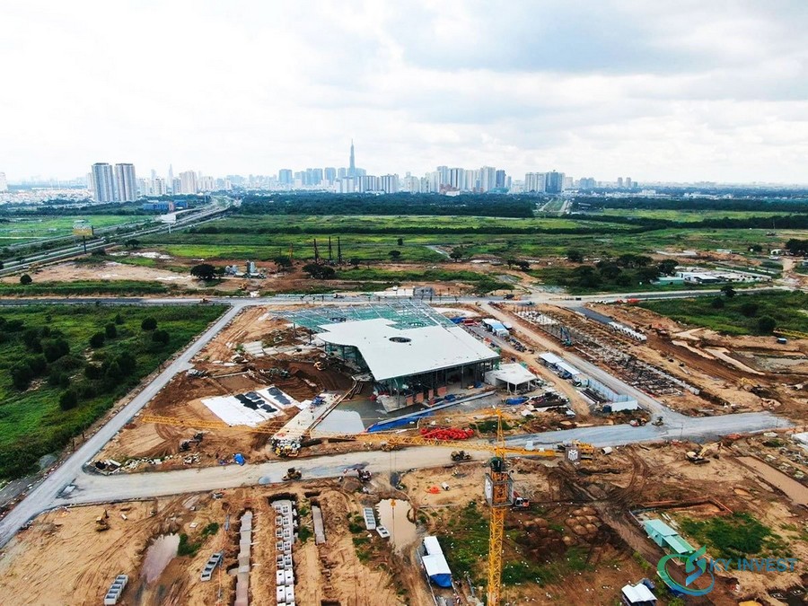 Tiến độ xây dựng dự án The Global City của chủ đầu tư Masterise Homes tại An Phú Quận 2 tháng 06 năm 2022
