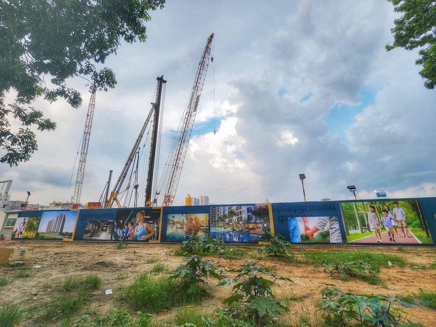 Tiến độ xây dựng The Privia Khang Điền Bình Tân tháng 07/2022