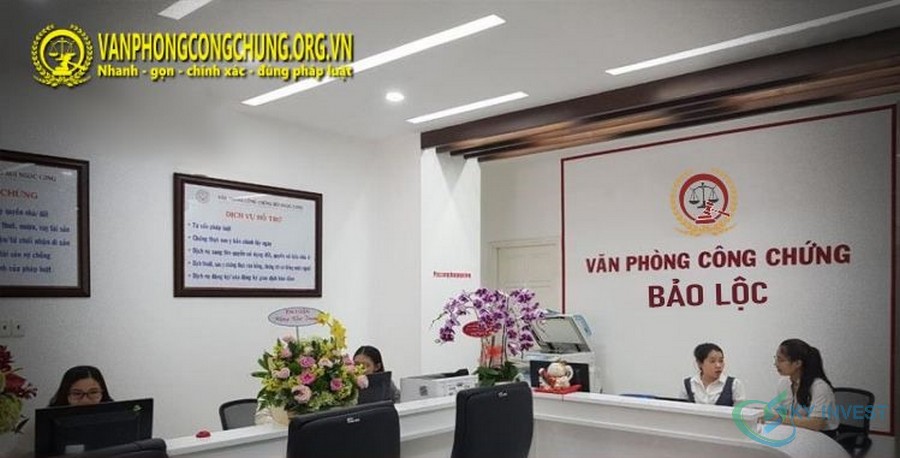 Văn phòng công chứng tại Bảo Lộc