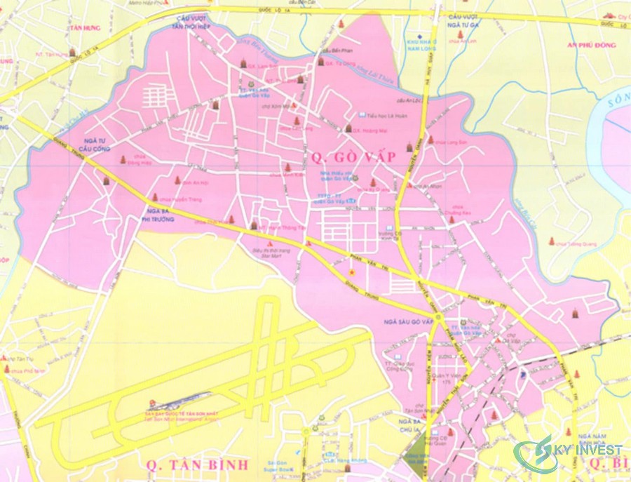 Bản đồ quy hoạch Quận Gò Vấp, bản đồ hành chính Quận Gò Vấp mới nhất năm 2022