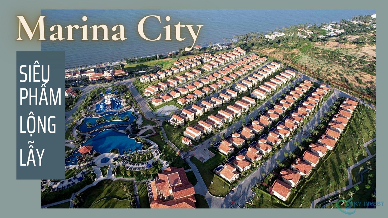 Phối cảnh tổng thể dự án Marina City Mũi Né