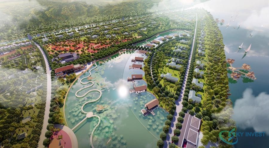Phối cảnh dự án Mekong Smart City 
