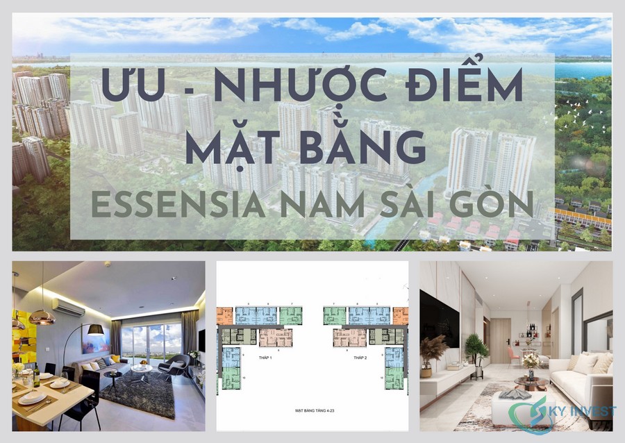 Ưu - nhược điểm mặt bằng dự án Essensia Nam Sài Gòn