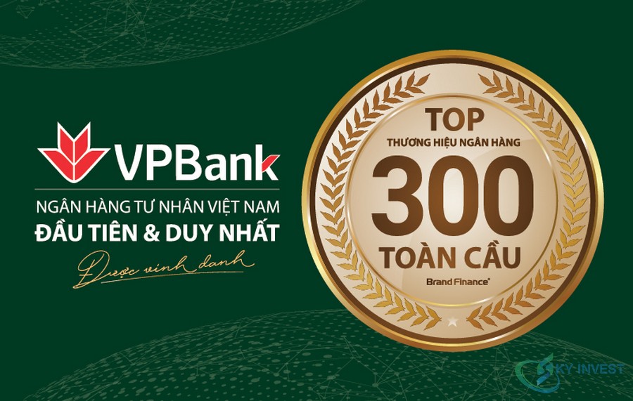 VPBank lần đầu tiên lọt Top 300 ngân hàng có giá trị thương hiệu nhất thế giới
