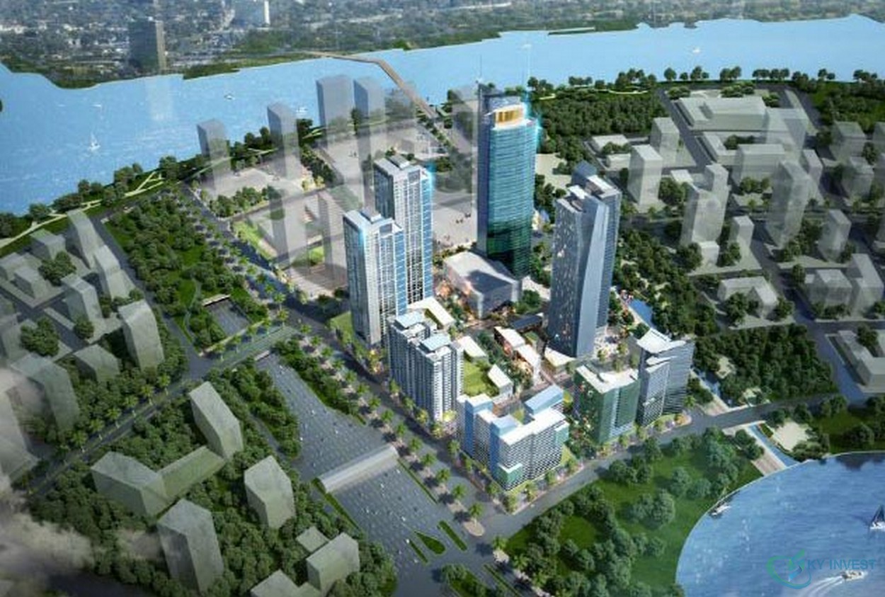 Phối cảnh tổng thể dự án Eco Smart City Thủ Thiêm quận 2