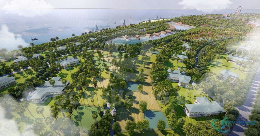 Phối cảnh dự án Mekong Smart City 