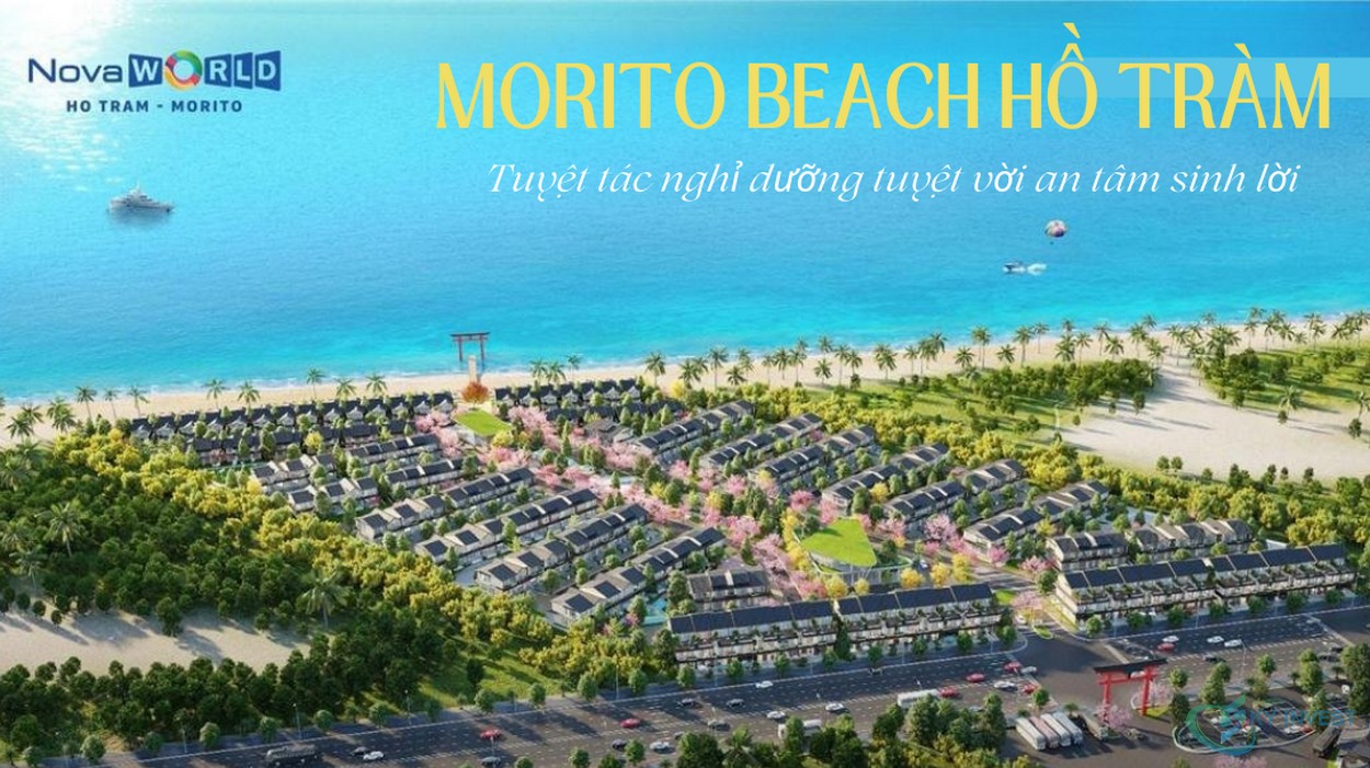 Phối cảnh tổng thể dự án Morito Beach Hồ Tràm