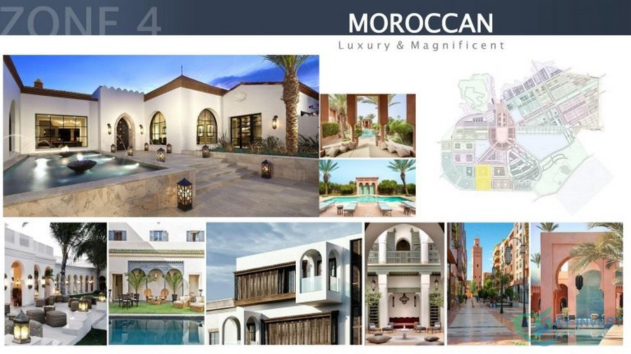 Kiến trúc thiết kế Moroccan Novaworld Mũi Né