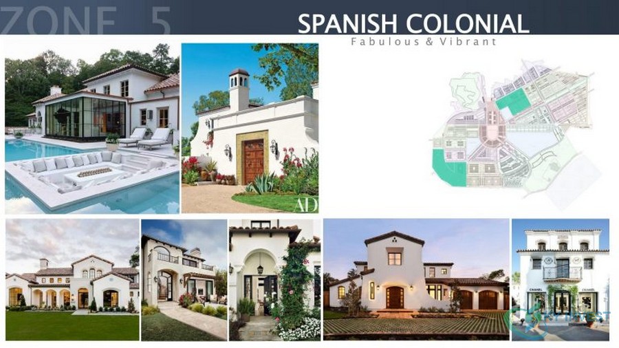 Kiến trúc thiết kế Spanish Colonial