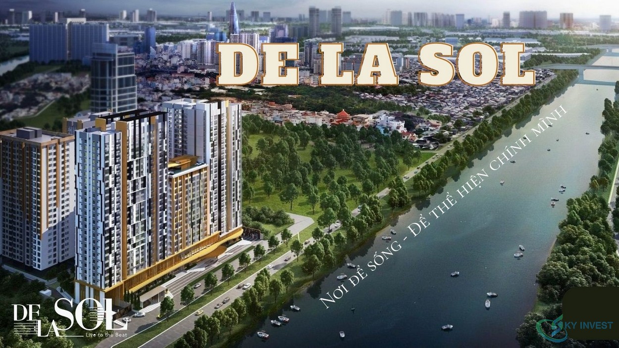 Phối cảnh tổng thể dự án De La Sol Quận 4