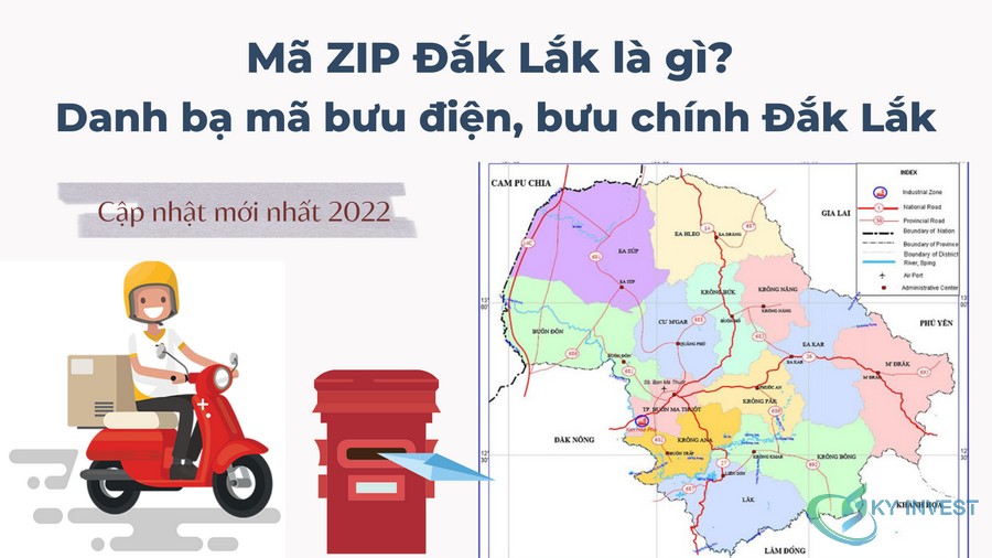 Mã ZIP Đắk Lắk là gì? Danh bạ mã bưu điện, bưu chính Đắk Lắk cập nhật mới nhất 2022