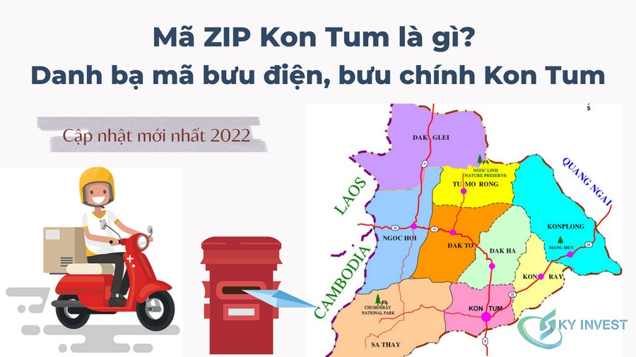 Mã ZIP Kon Tum là gì? Danh bạ mã bưu điện, bưu chính Kon Tum cập nhật mới nhất 2022