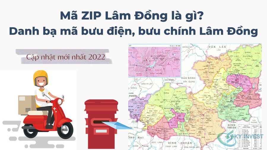 Mã ZIP Lâm Đồng là gì? Danh bạ mã bưu điện, bưu chính Lâm Đồng cập nhật mới nhất 2022