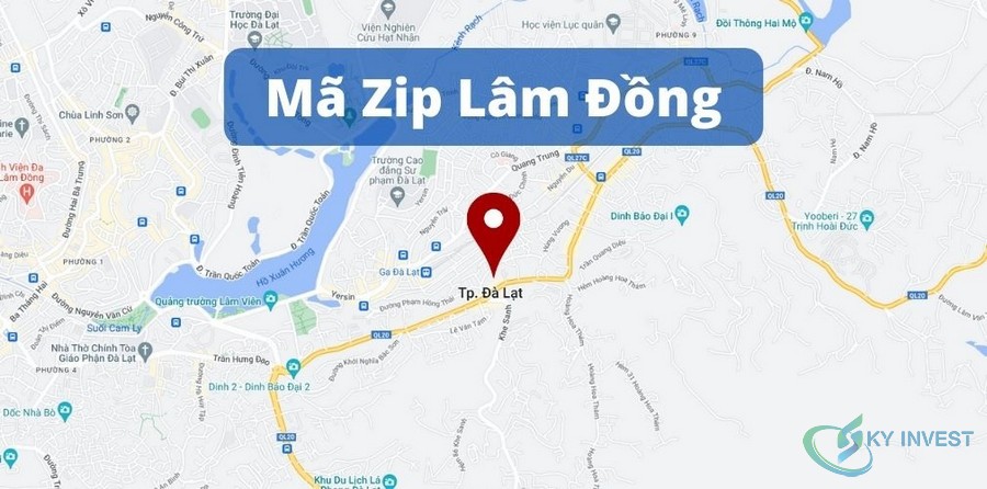 Mã ZIP, danh bạ mã bưu điện, bưu chính Lâm Đồng cập nhật mới nhất