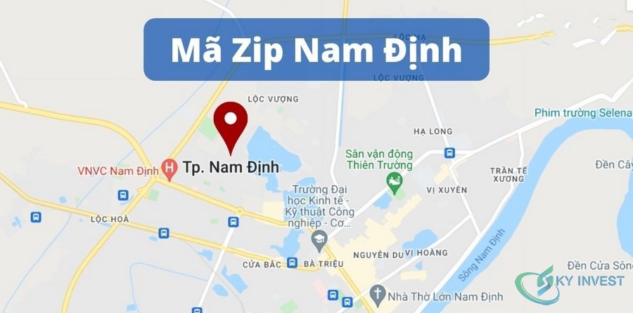Mã ZIP, danh bạ mã bưu điện, bưu chính Nam Định cập nhật mới nhất 2022
