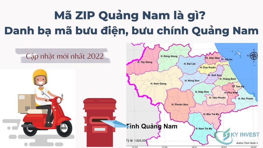Mã ZIP Quảng Nam là gì? Danh bạ mã bưu điện, bưu chính Quảng Nam cập nhật mới nhất 2022