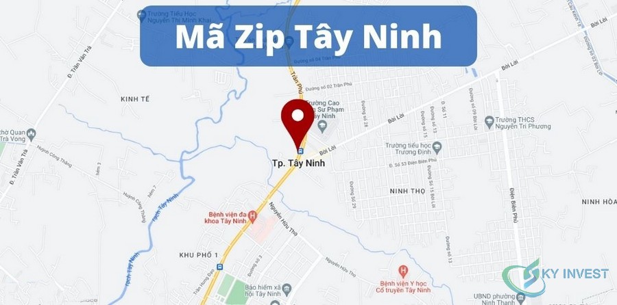 Mã ZIP, danh bạ mã bưu điện, bưu chính Tây Ninh cập nhật mới nhất