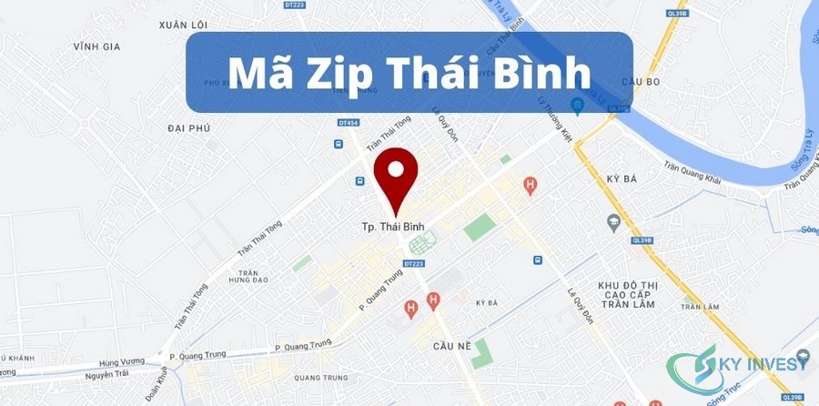 Mã ZIP, danh bạ mã bưu điện, bưu chính Thái Bình cập nhật mới nhất 2022